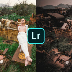How to create browny effect in image using lightroom